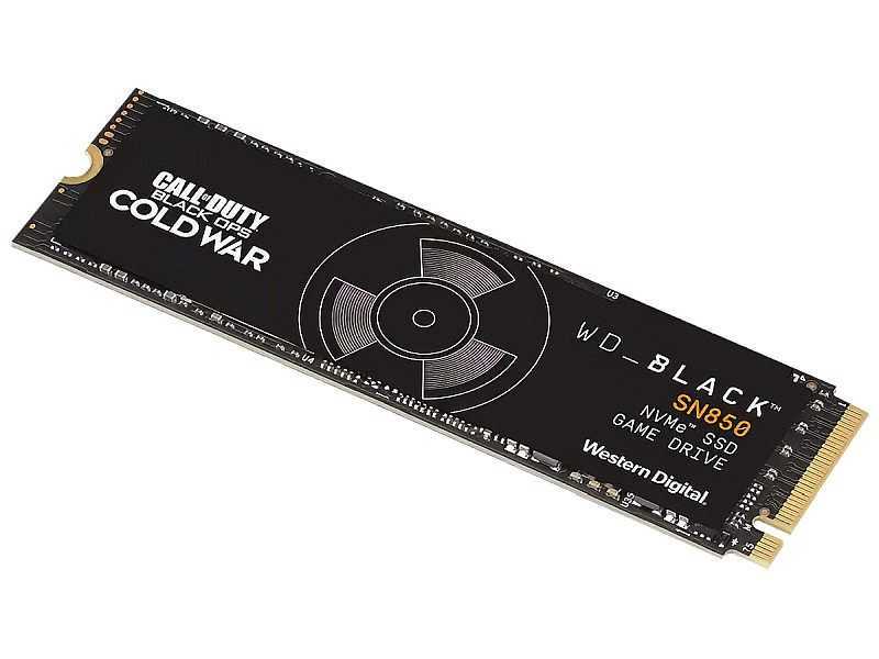 WD Black SN850 1TB M.2 PCIe NVMe Call of Duty Edition - Foto1