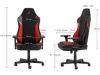 Fotel gamingowy Nitro Concepts X1000 Inferno Red - Foto4