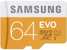 Samsung EVO 64GB microSDXC U1