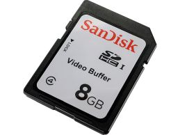 SanDisk Video Buffer 8GB SDHC Class 4 - Foto1