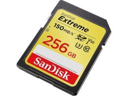 SanDisk Extreme SDXC 256GB C10 U3 V30 150MB/s