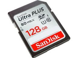SanDisk Ultra PLUS 128GB SDXC C10 U1 - Foto3