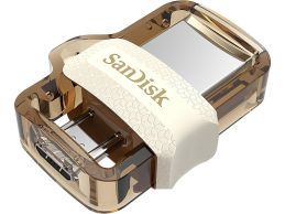SanDisk Ultra Dual m3.0 32GB micro USB 3.0 Gold - Foto1