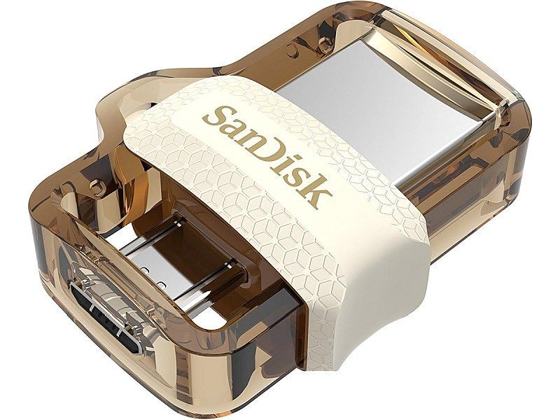 SanDisk Ultra Dual m3.0 64GB micro USB 3.0 Gold - Foto2