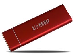 Dysk przenośny SSD M.2 USB-C 512GB KESU K206 Red