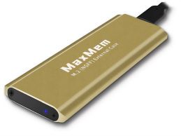 Dysk przenośny SSD M.2 USB-C 512GB MaxMem Gold - Foto3