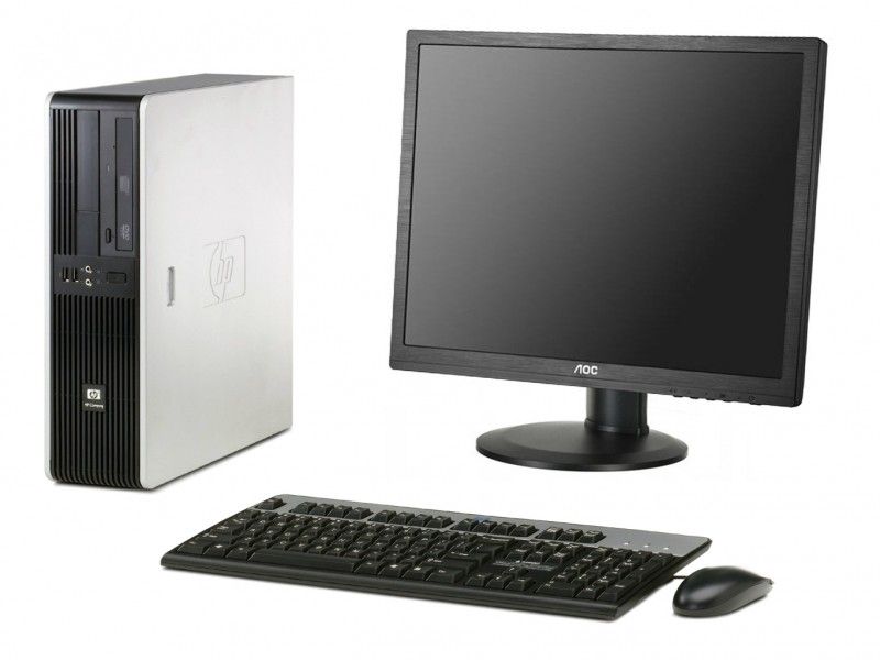 Zestaw komputerowy HP z monitorem 19" - Foto1
